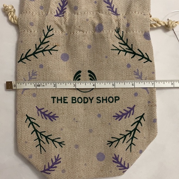 NWT The Body Shop Drawstring Burlap Sack - Picture 7 of 7